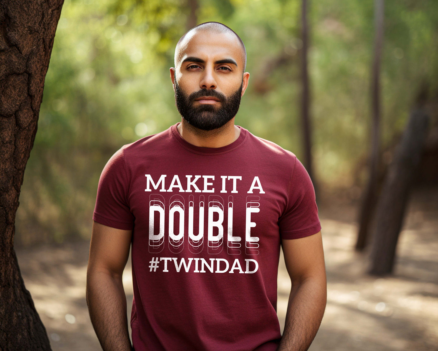 Twin Dad Shirt - Make It A Double Shirt