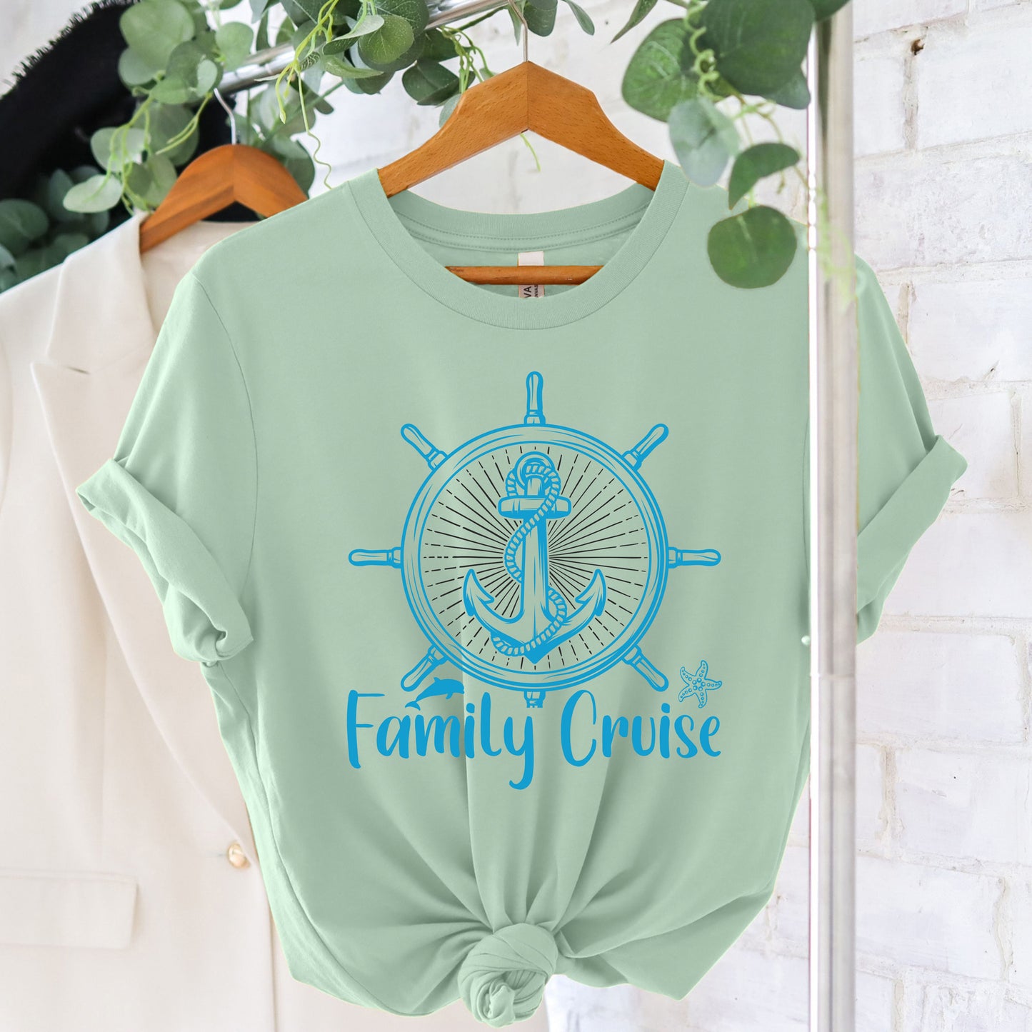 family cruise shirt mint