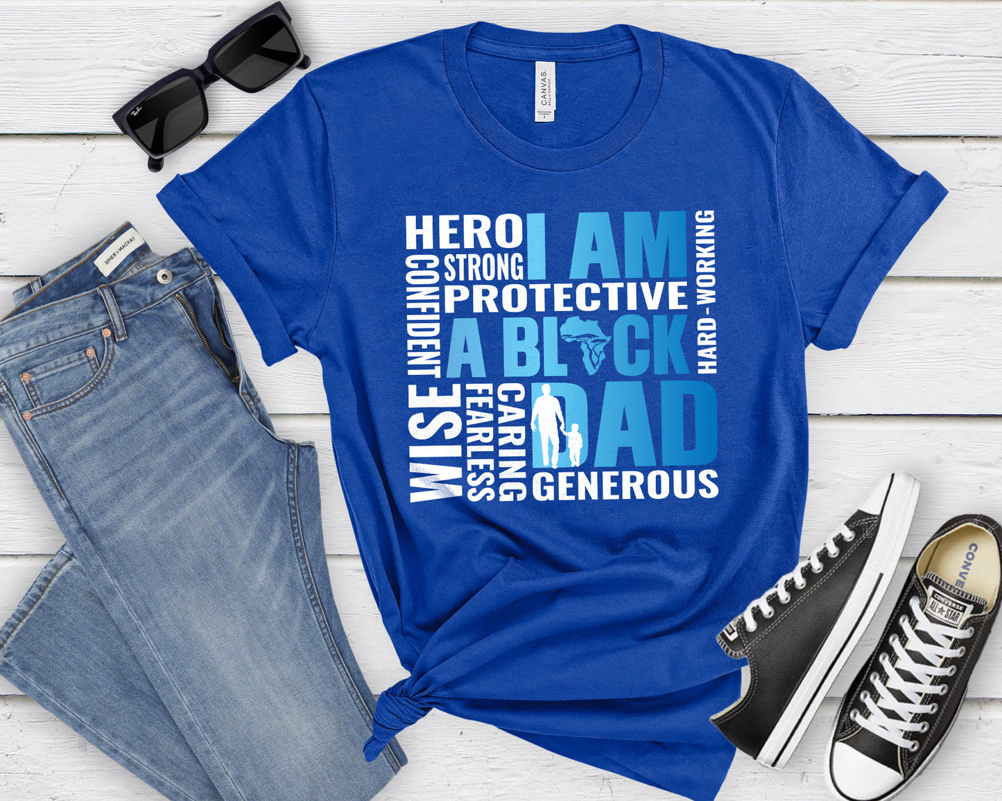 Black Dads Shirt - I Am A Black Dad **