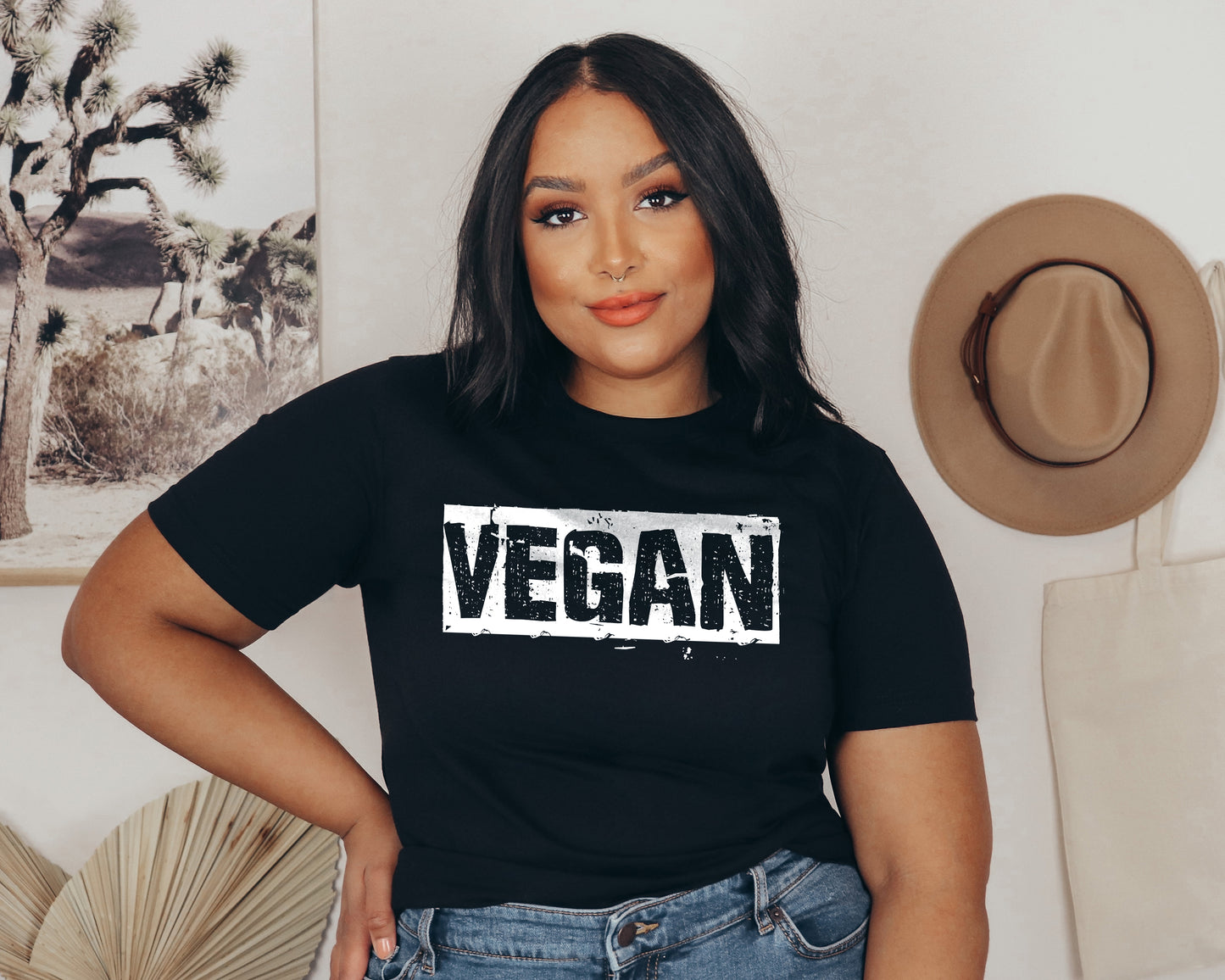 Retro Vegan shirt